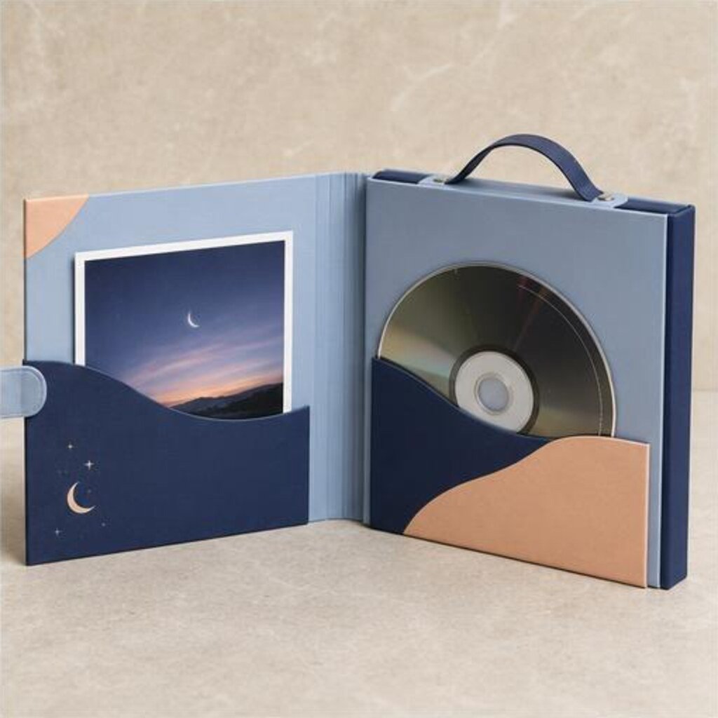 Cardboard Folder for Photos and CDs