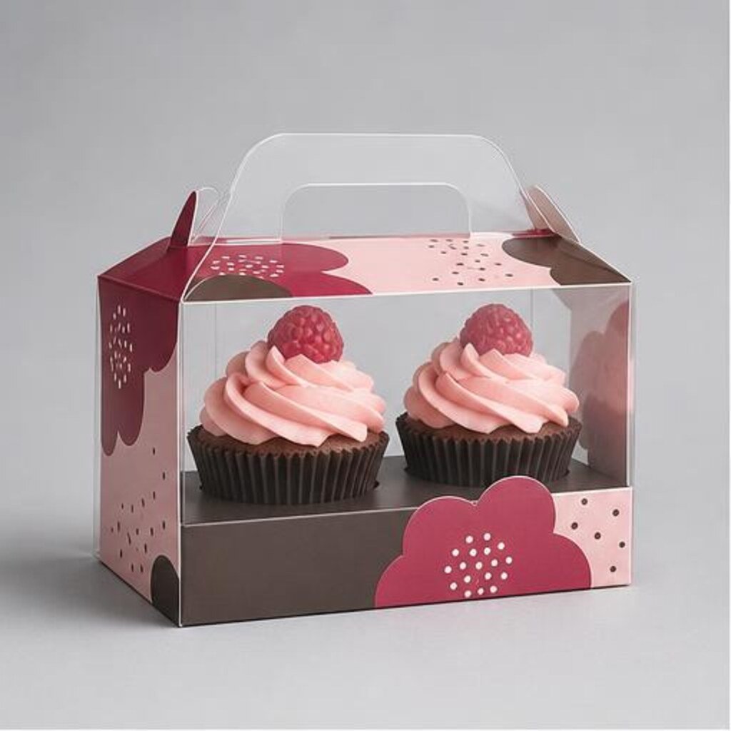 Clear Cupcake Box