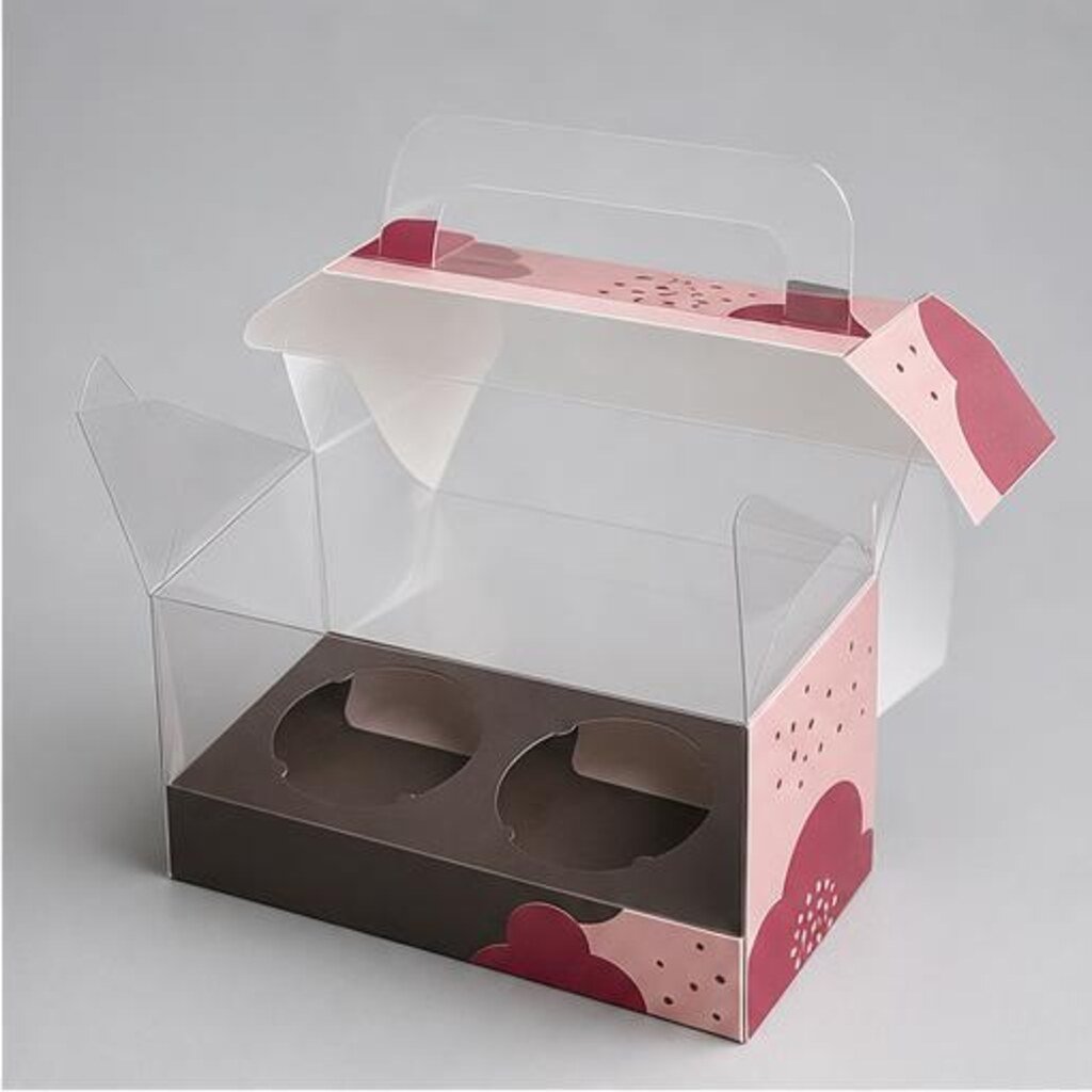Clear Cupcake Box