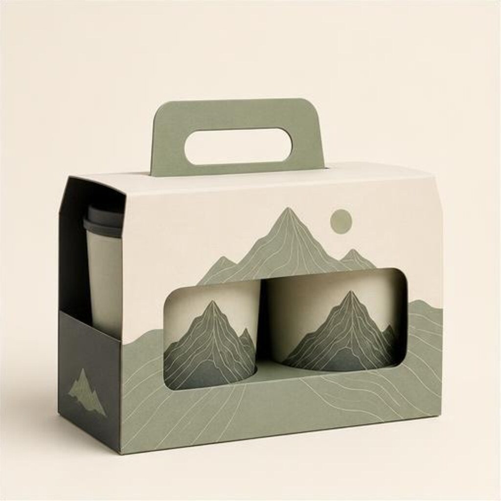 Cup Jar Sleeve Packaging