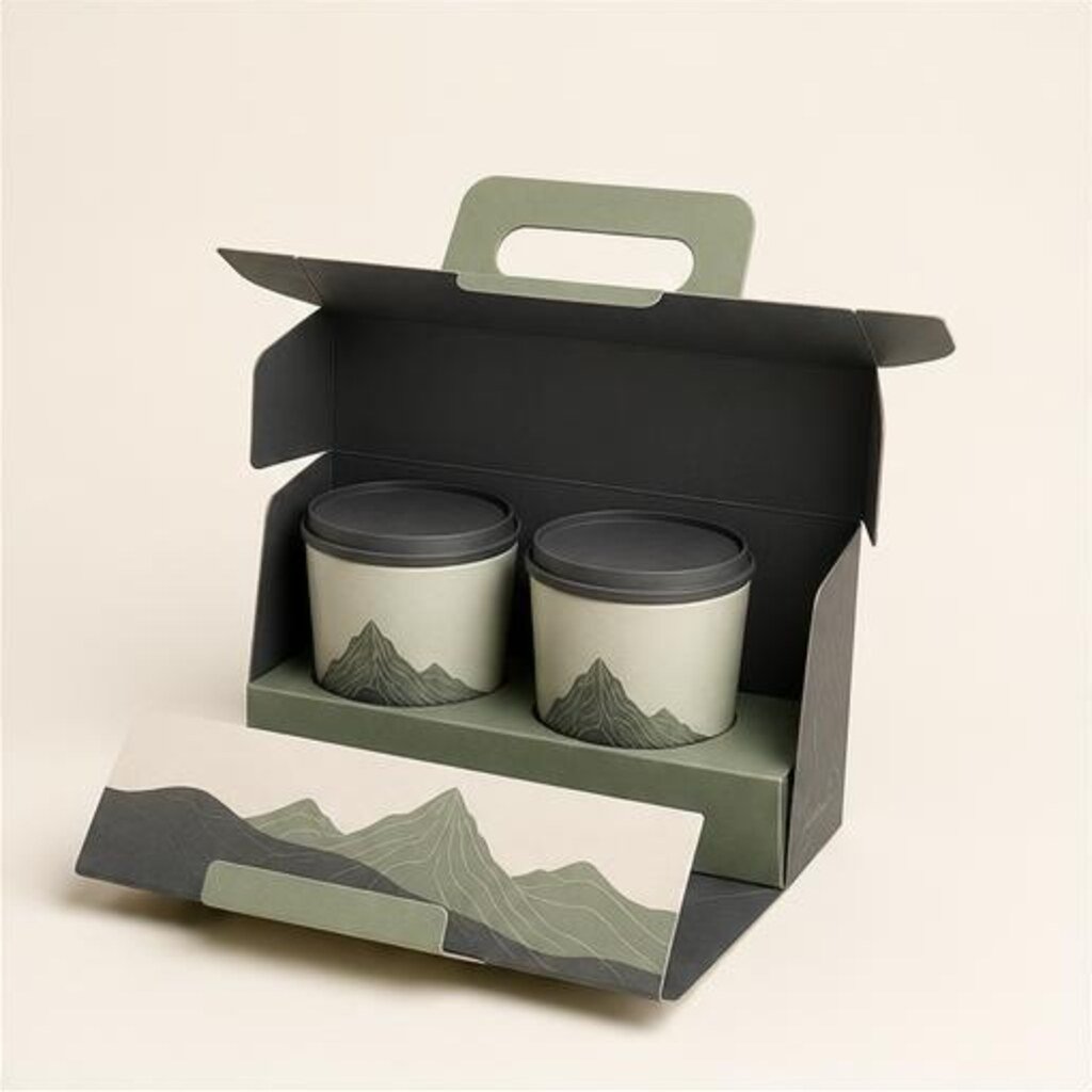 Cup Jar Sleeve Packaging