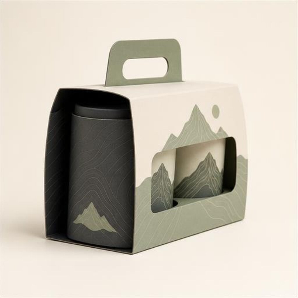 Cup Jar Sleeve Packaging