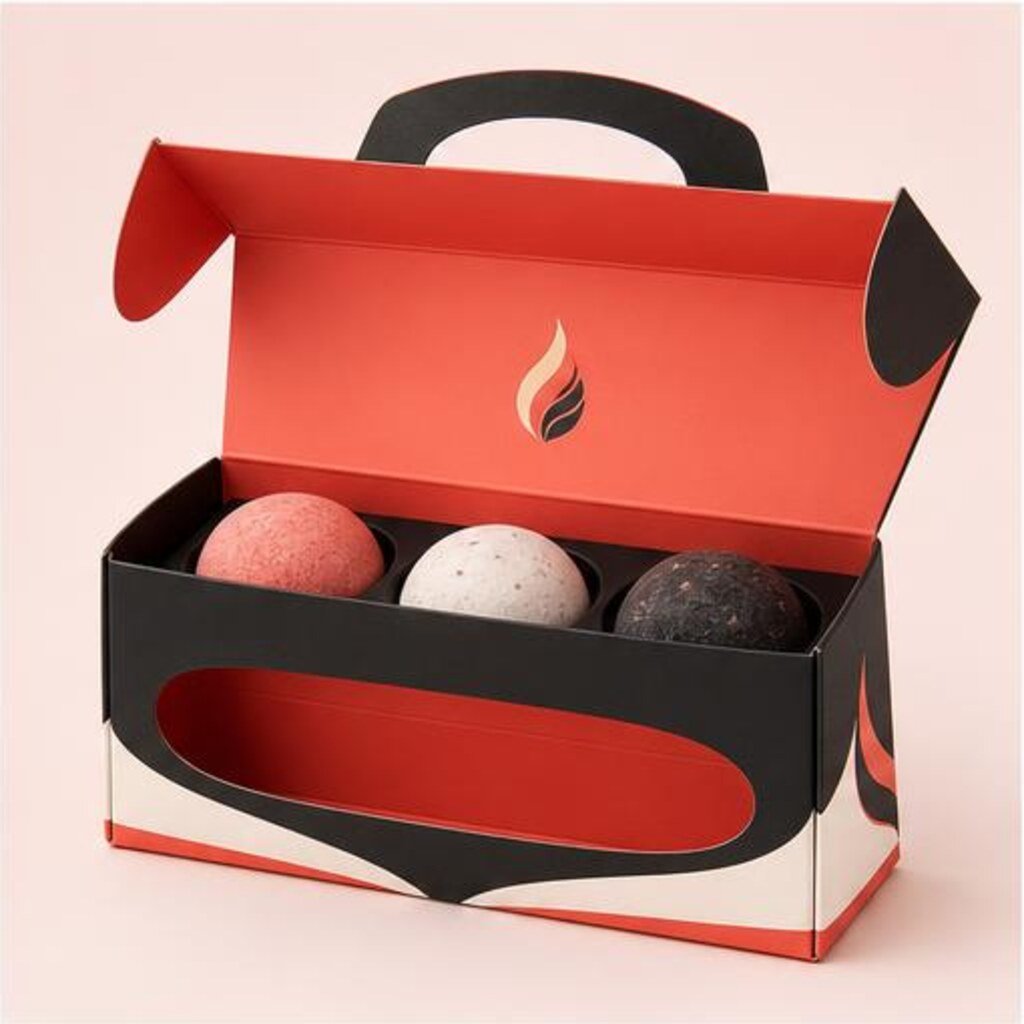 Custom Bath Bomb Boxes