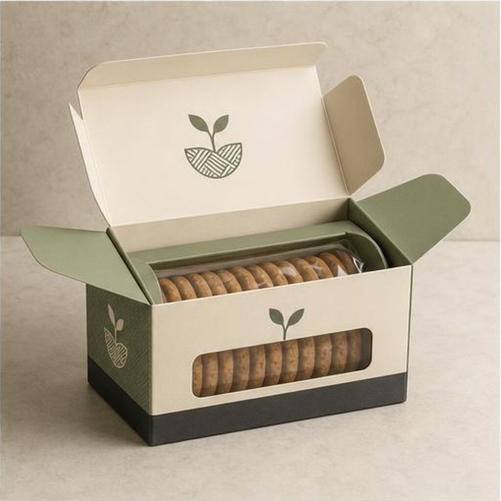 Custom Biscuit Packaging Boxes Printing