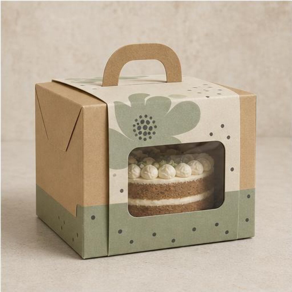 Custom Kraft Cake Boxes