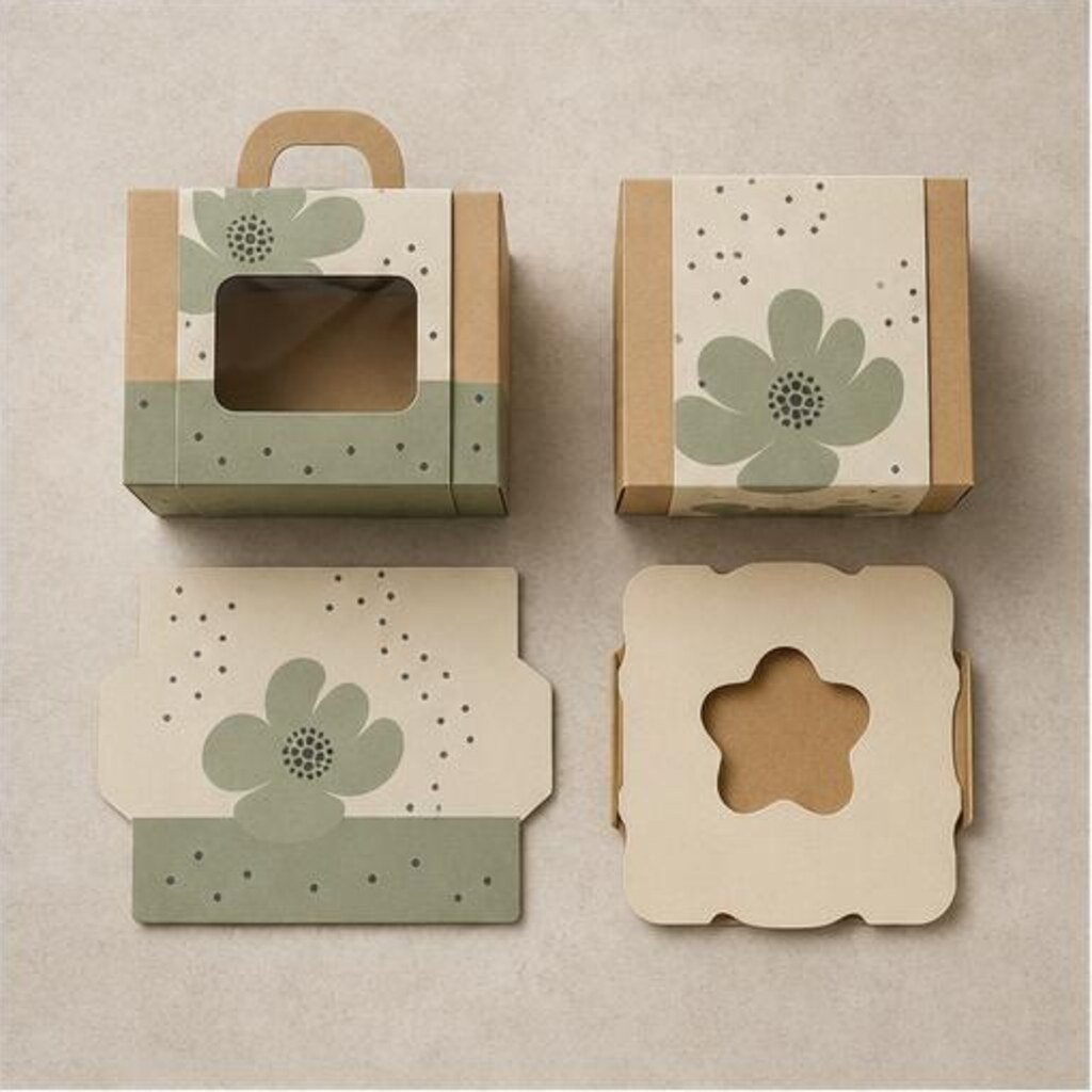 Custom Kraft Cake Boxes