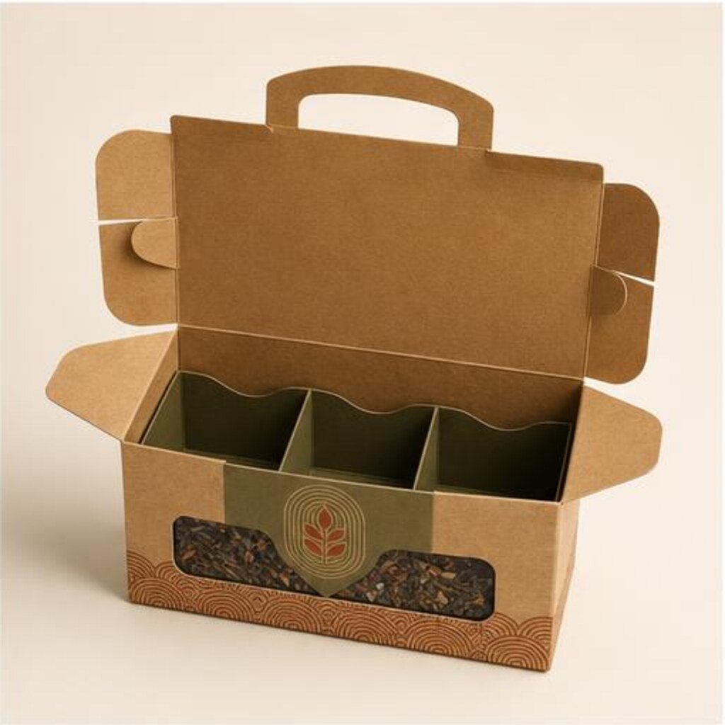 Custom Kraft Tea Boxes