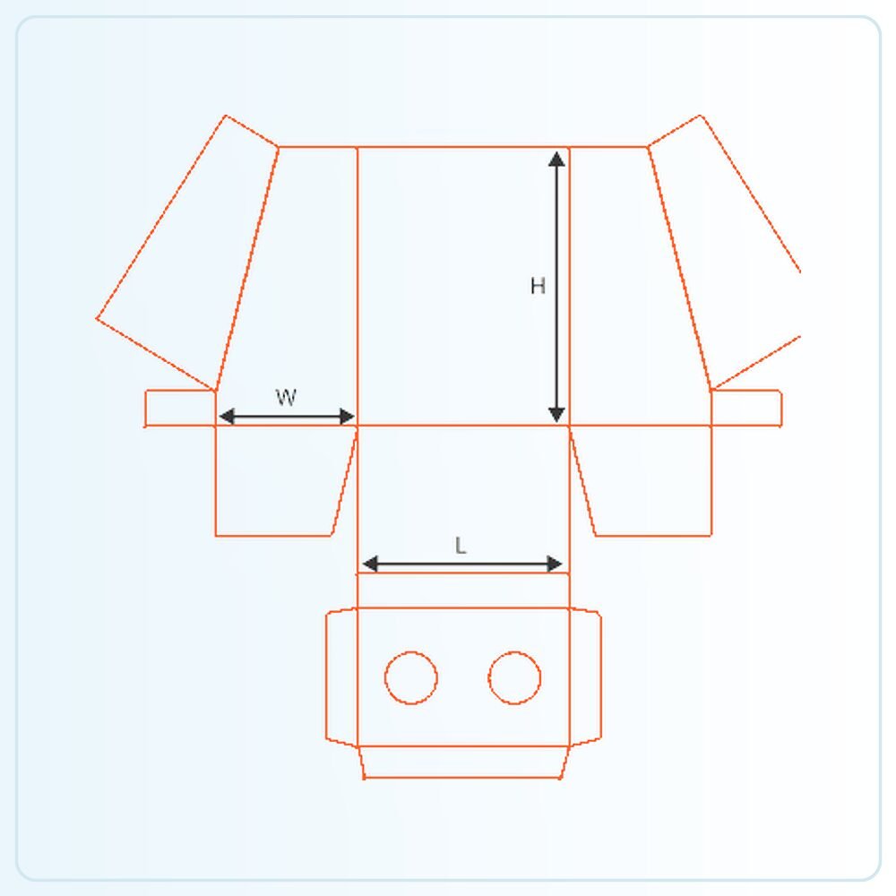 Display Boxes With Punch Partition