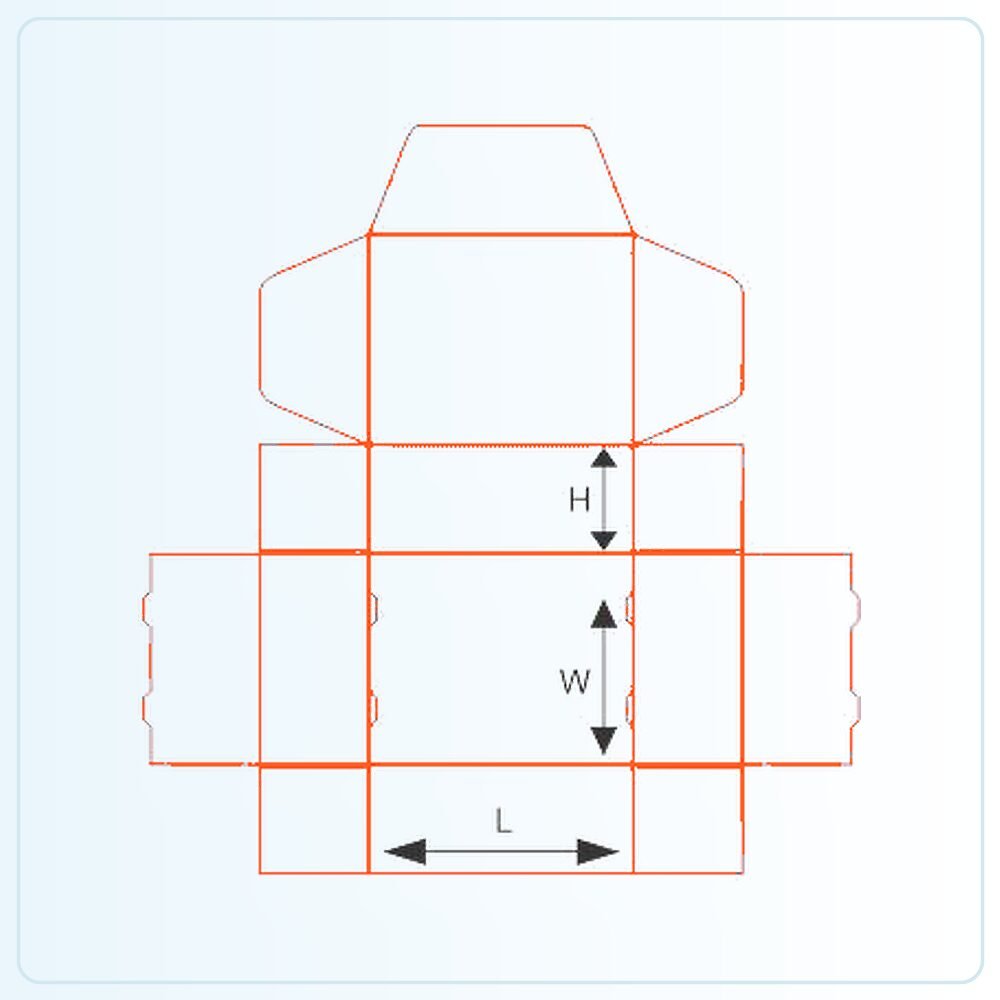 Double Locked Wall Lid Boxes
