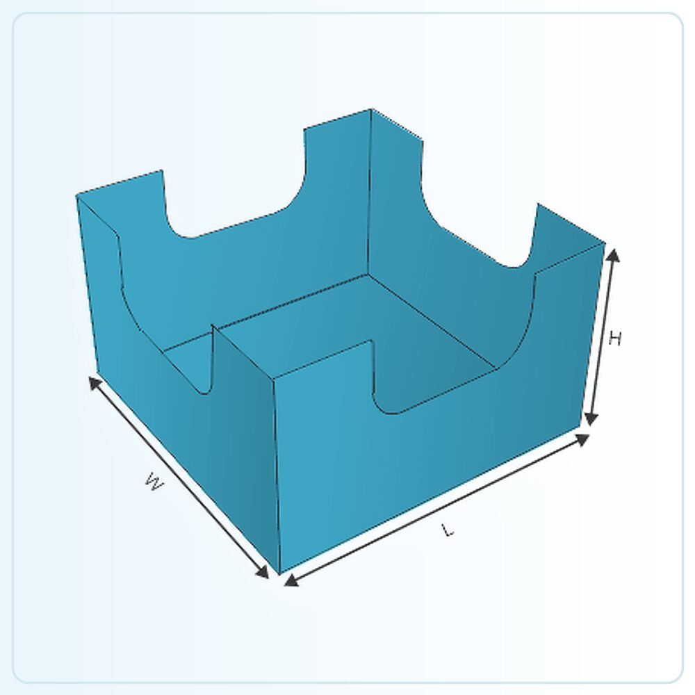 Double Wall Tray Boxes
