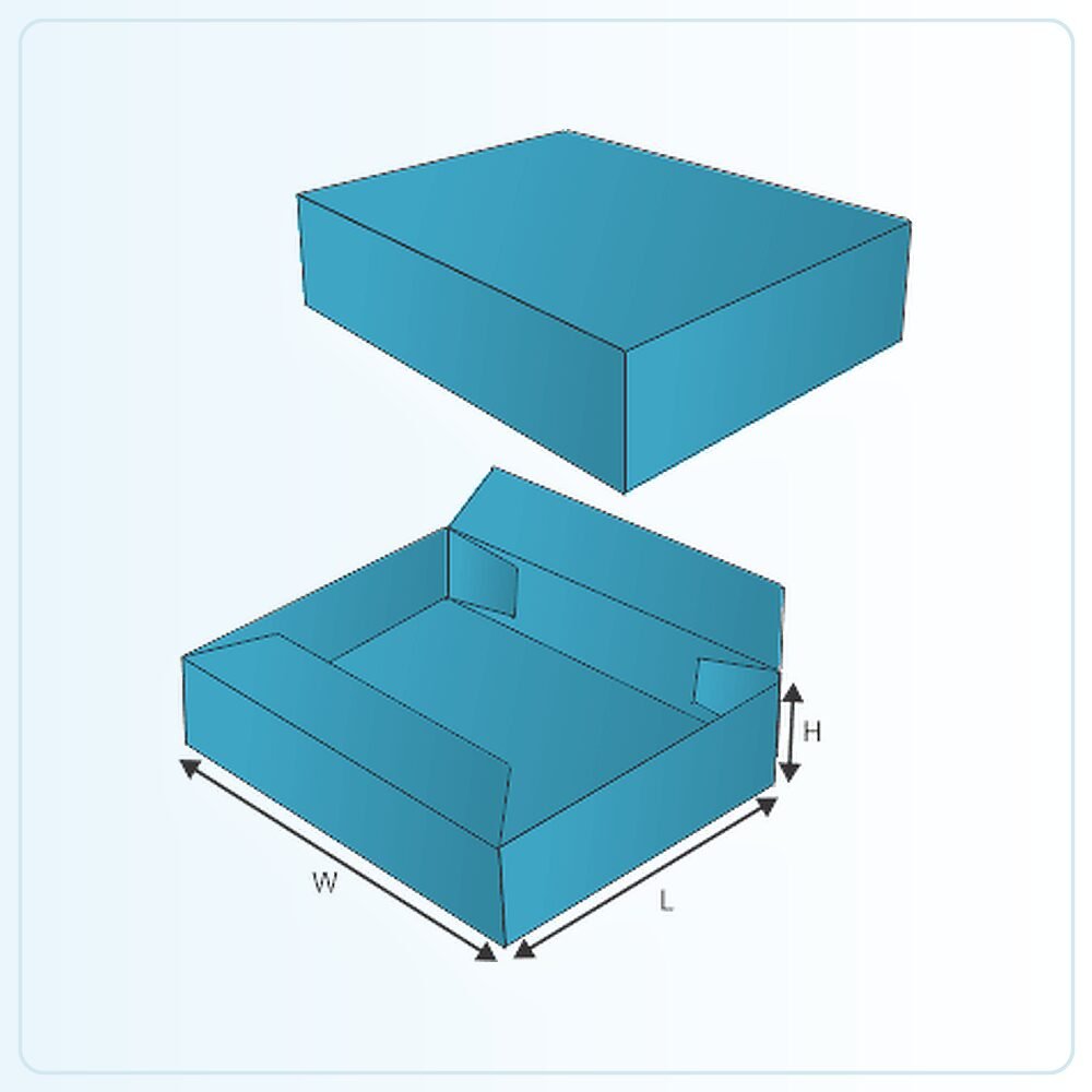 Double Wall Tray Lid Boxes