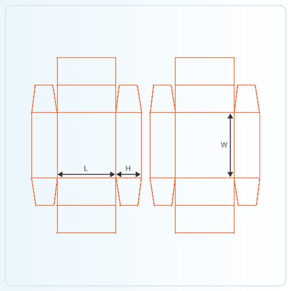 Double Wall Tray Lid Boxes