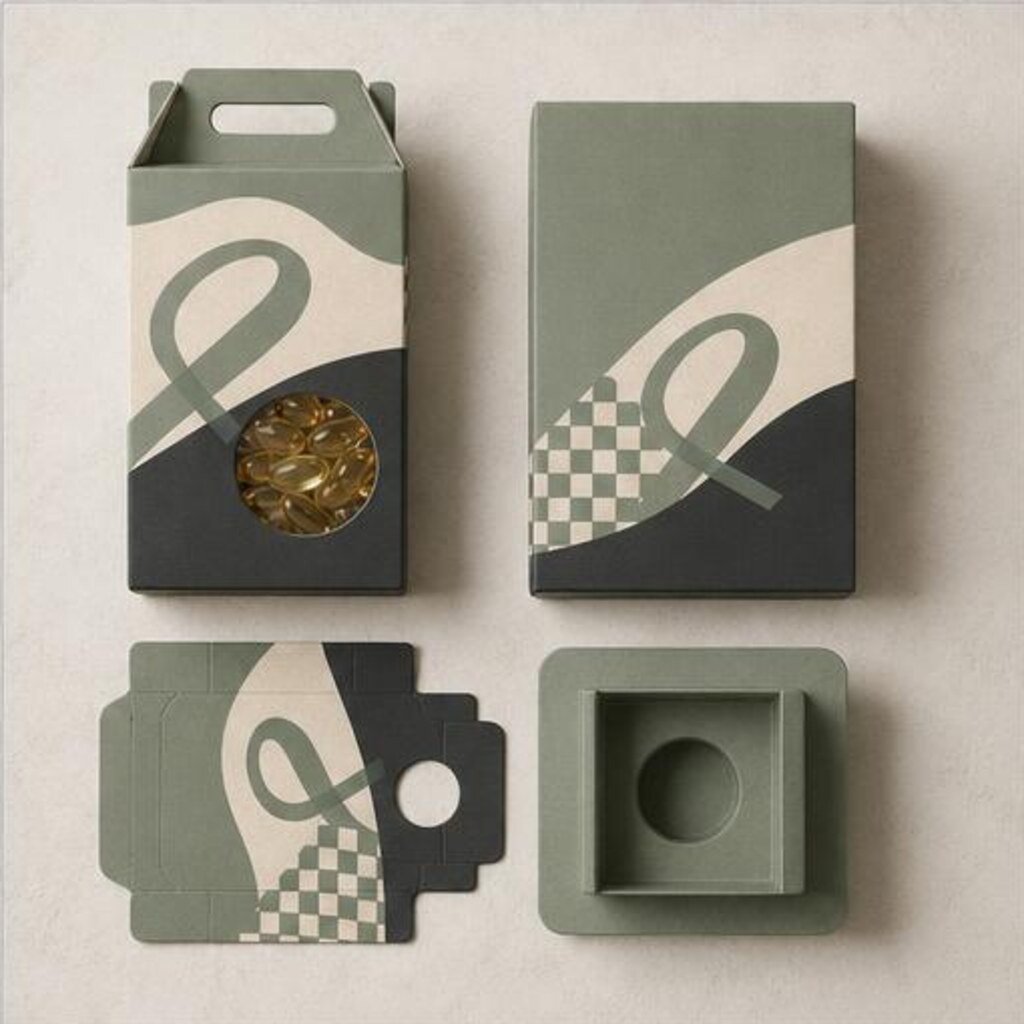 Fish Oil Packaging Boxes