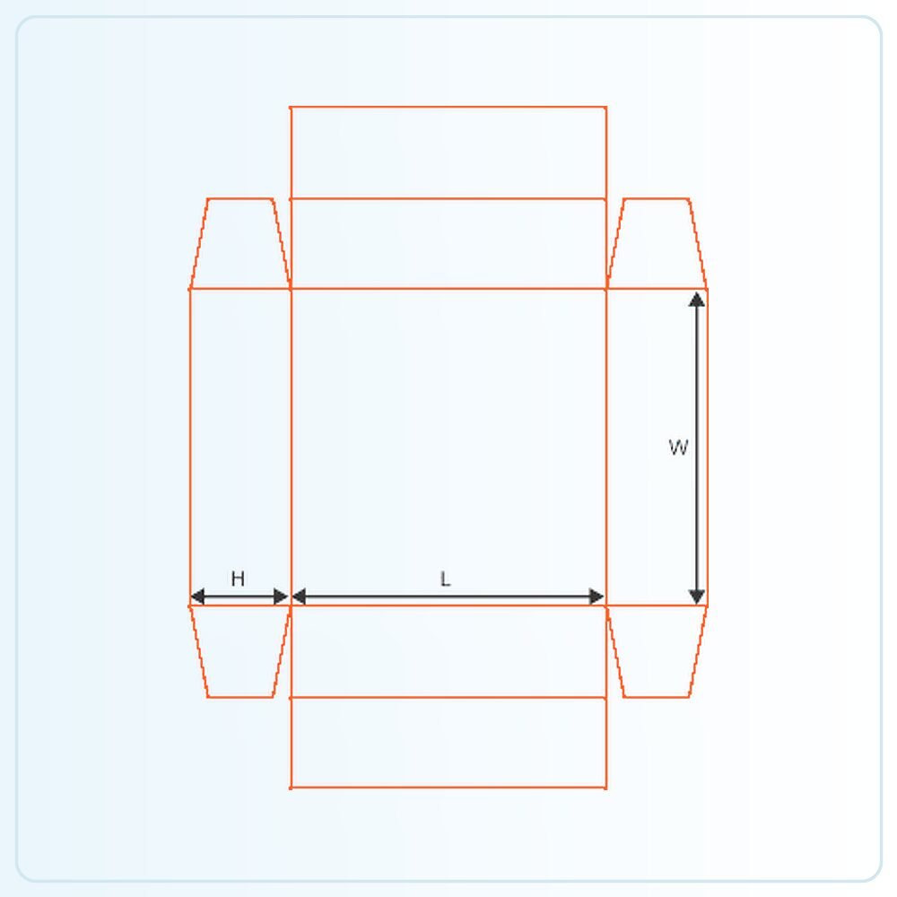 Four Corner Tray Boxes