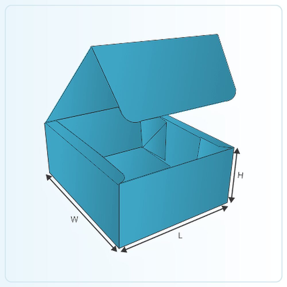 Four Corner with Display Lid Boxes