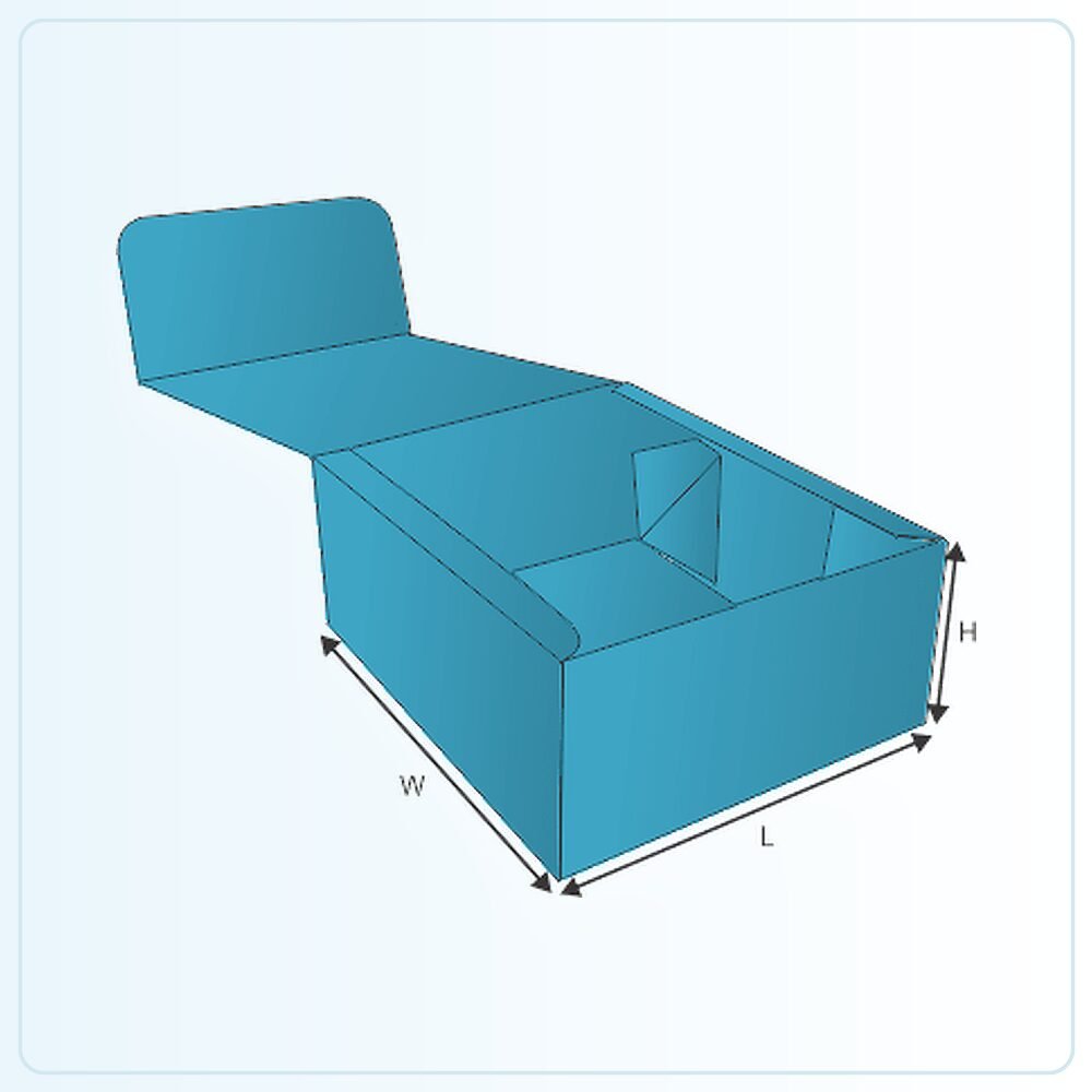 Four Corner with Display Lid Boxes