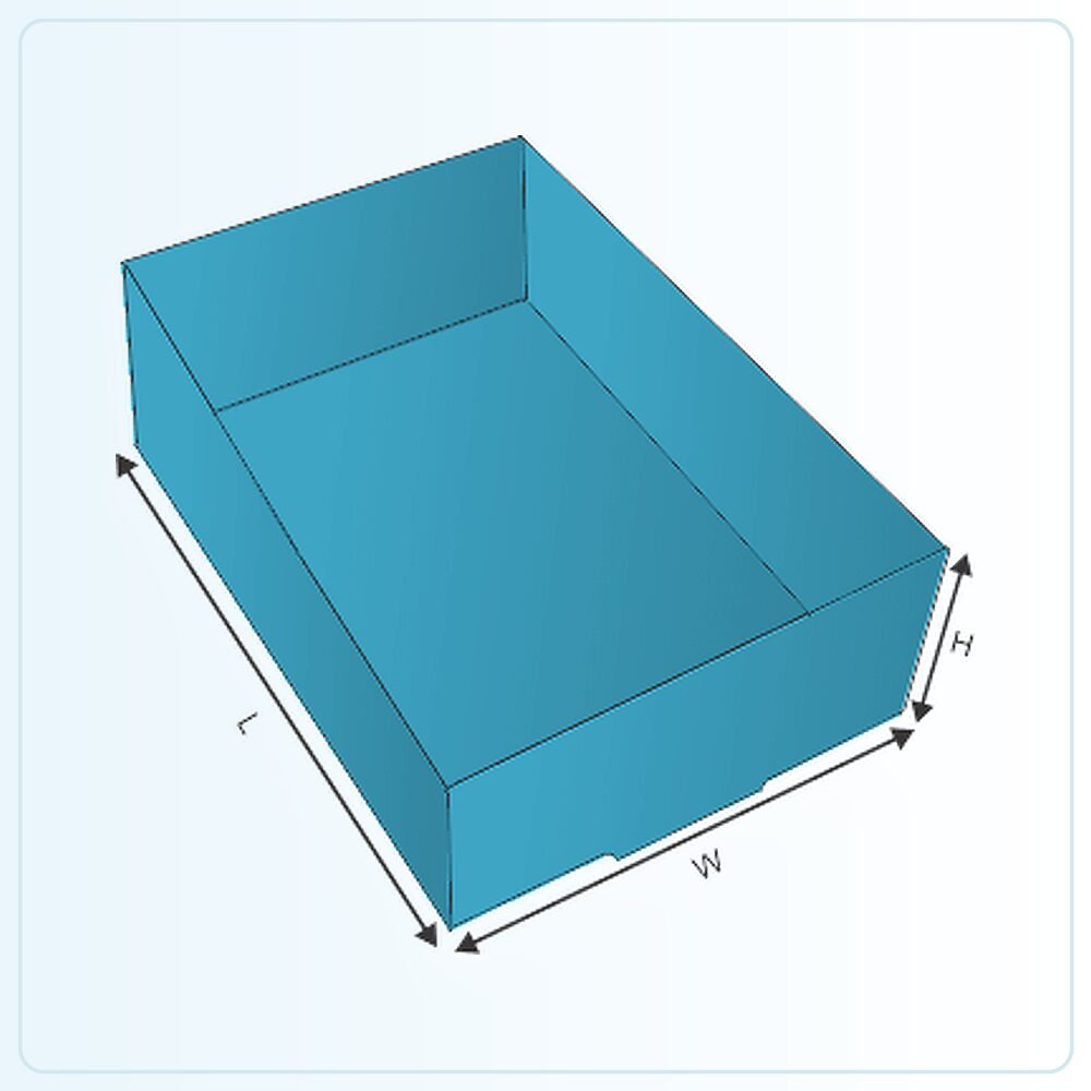 Full Flat Double Tray Boxes
