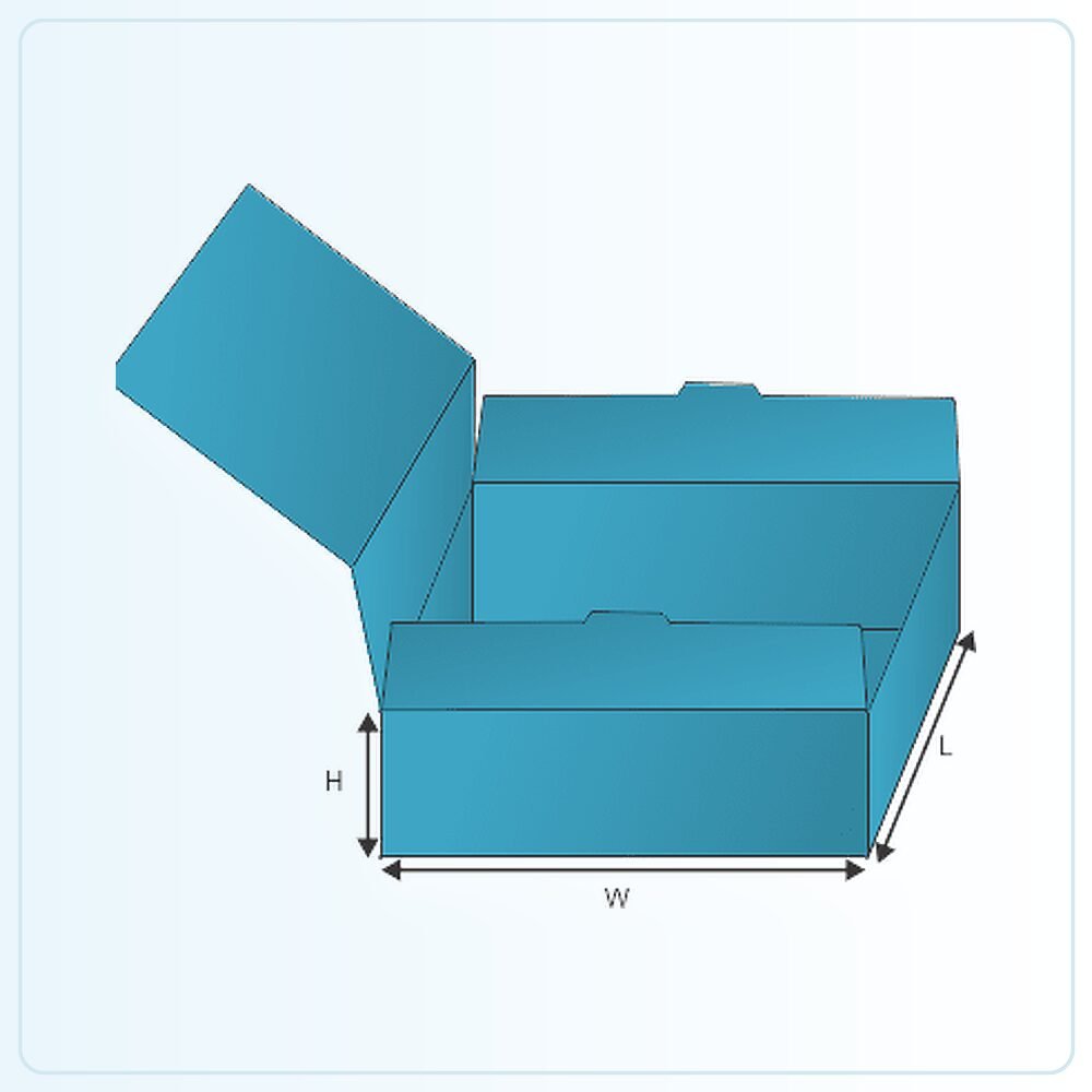 Full Flat Double Tray Boxes