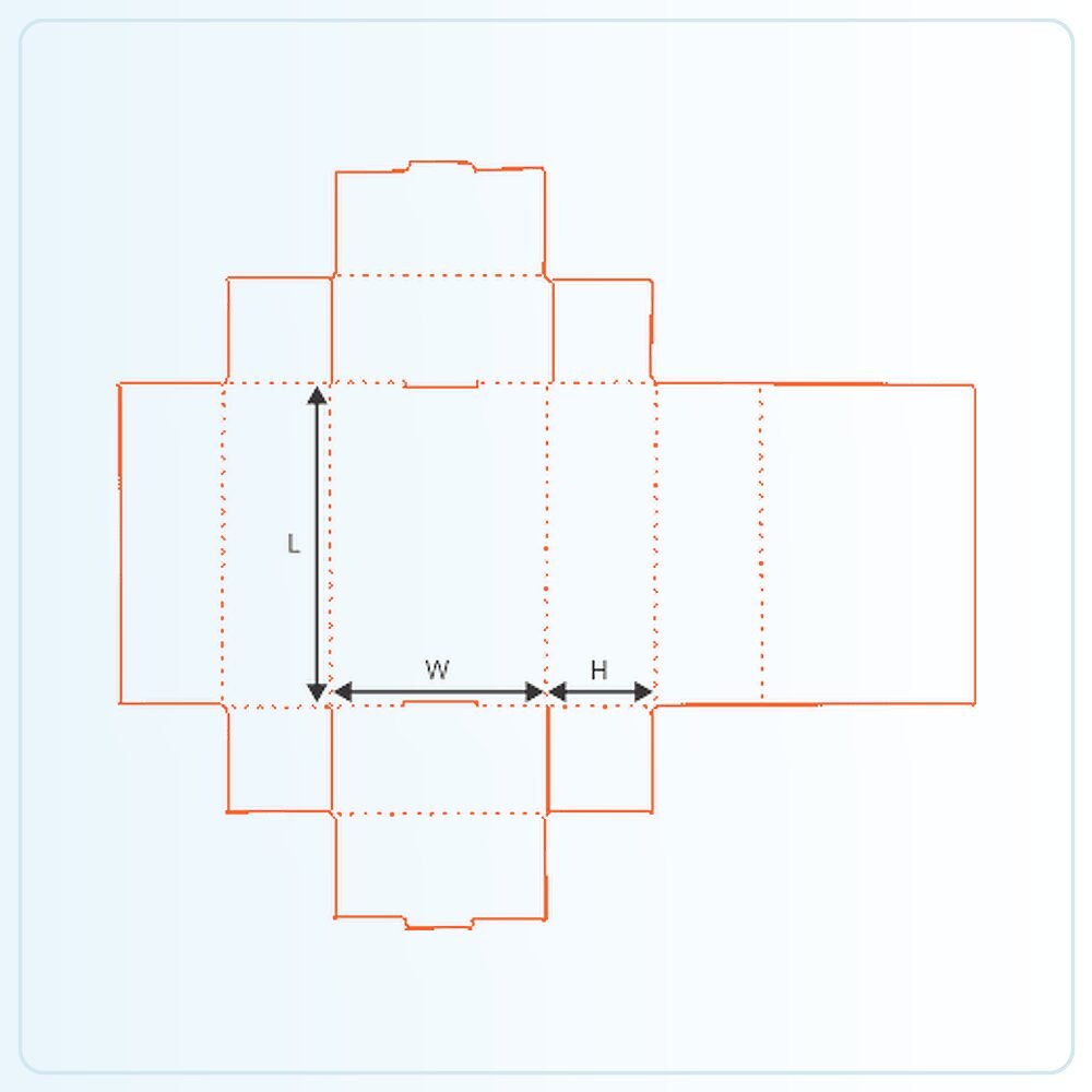 Full Flat Double Tray Boxes