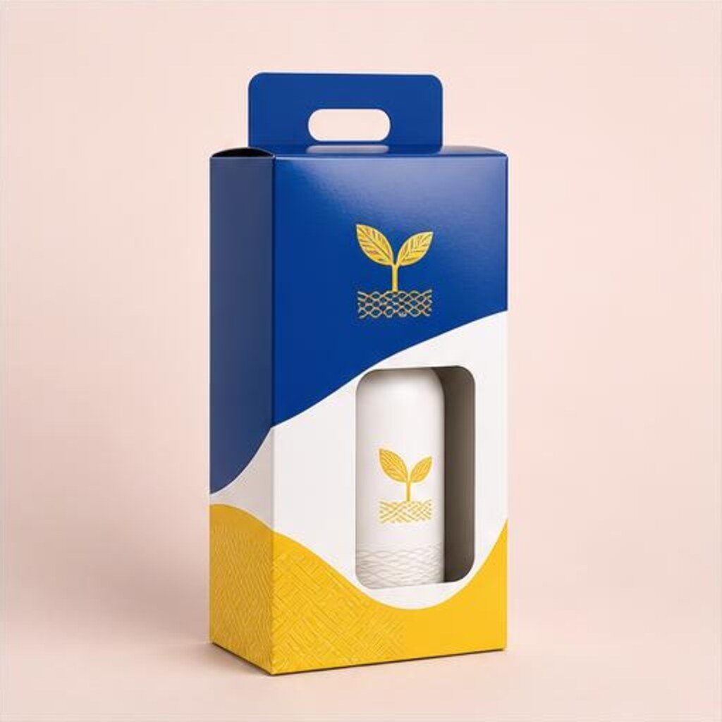 Glossy Lotion Packaging Boxes