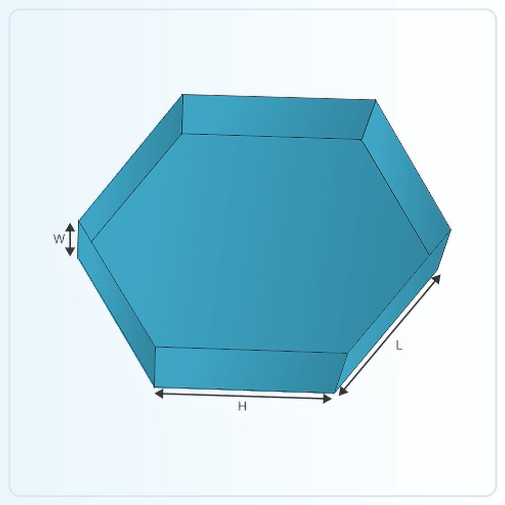 Hexagon Tray Boxes