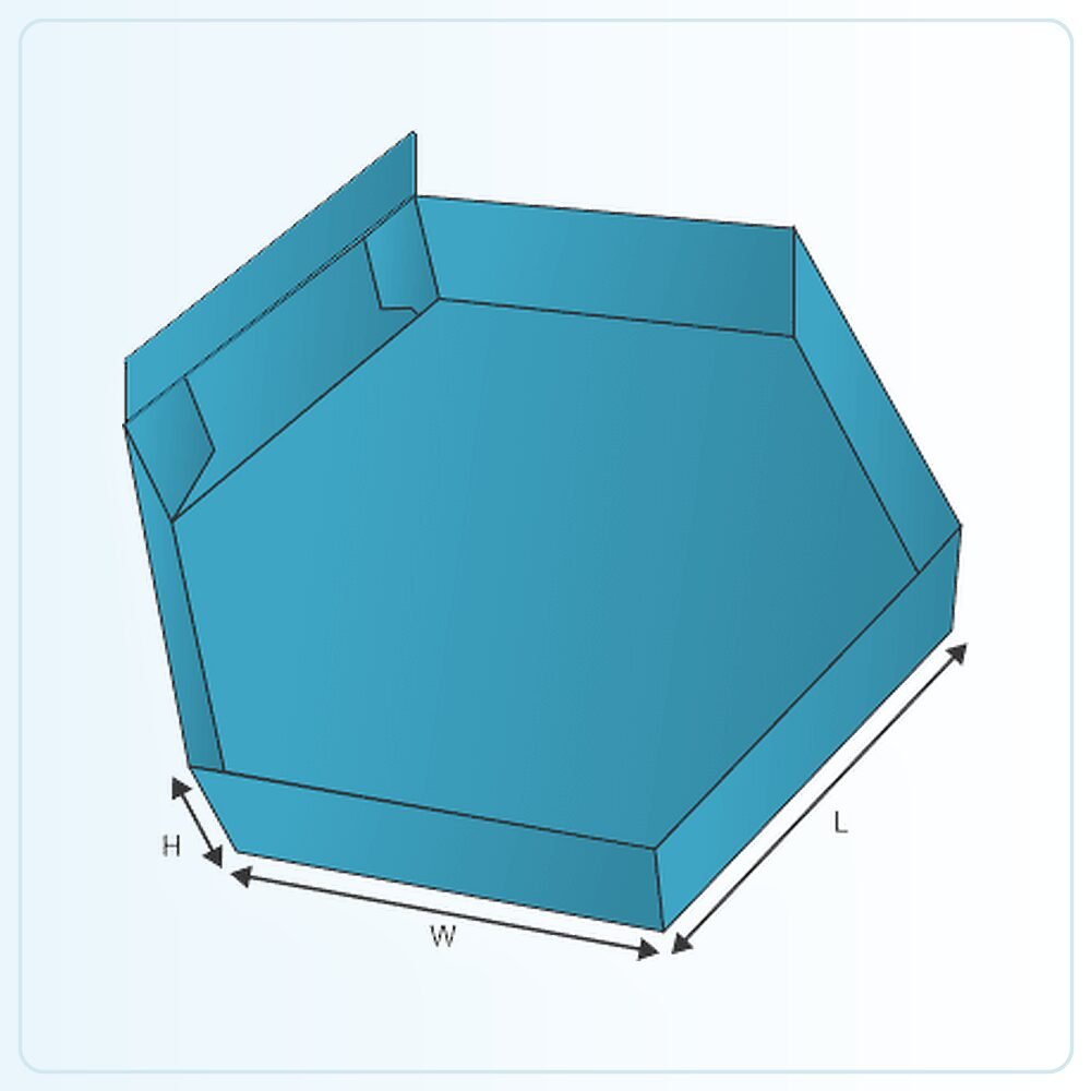 Hexagon Tray Boxes