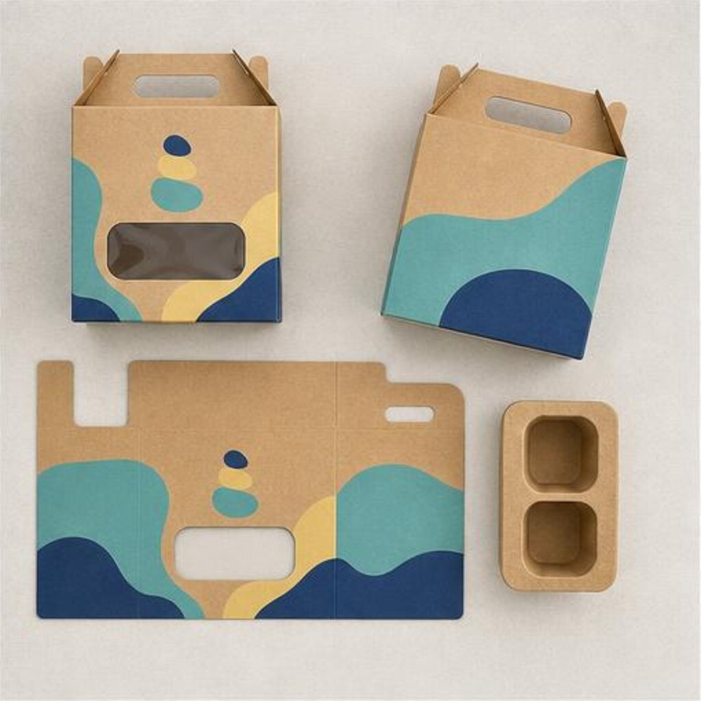 Kraft Gable Packaging Boxes