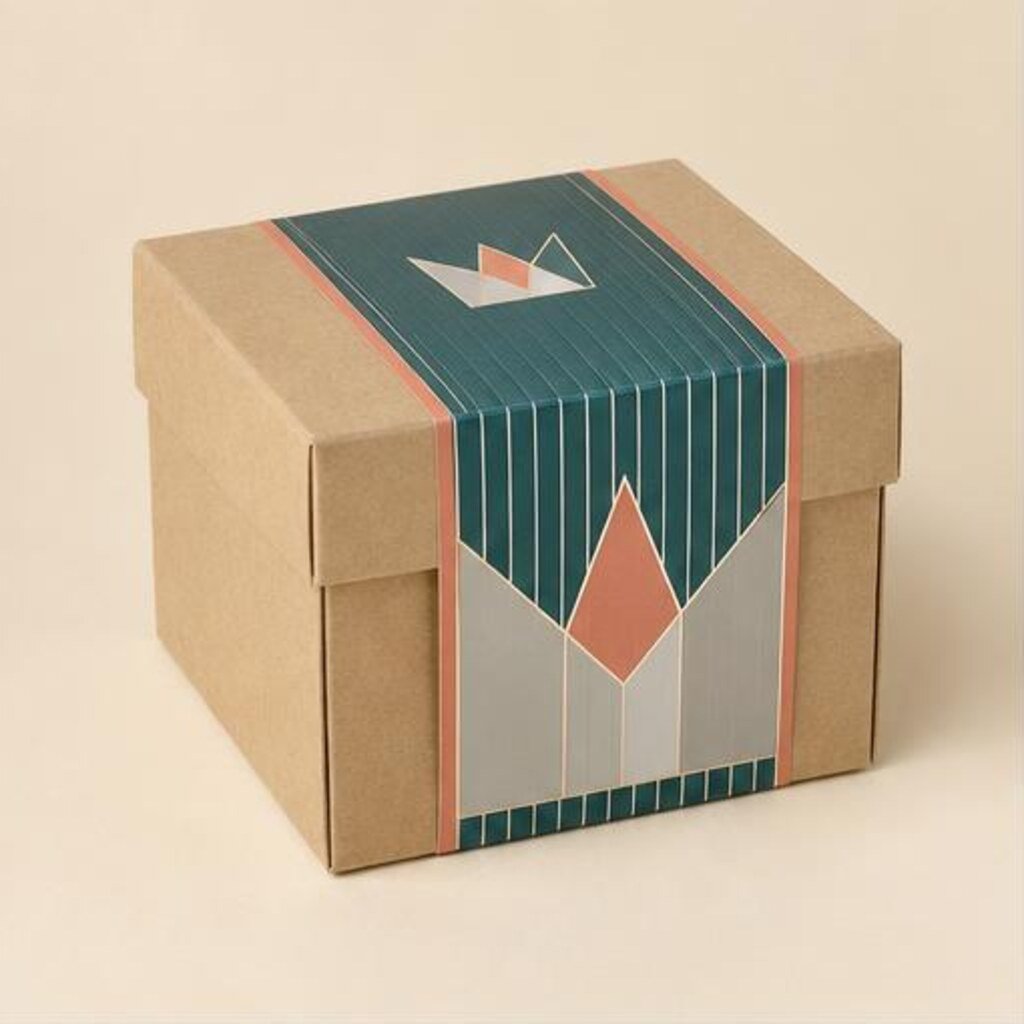 Kraft Gift Box with Lid