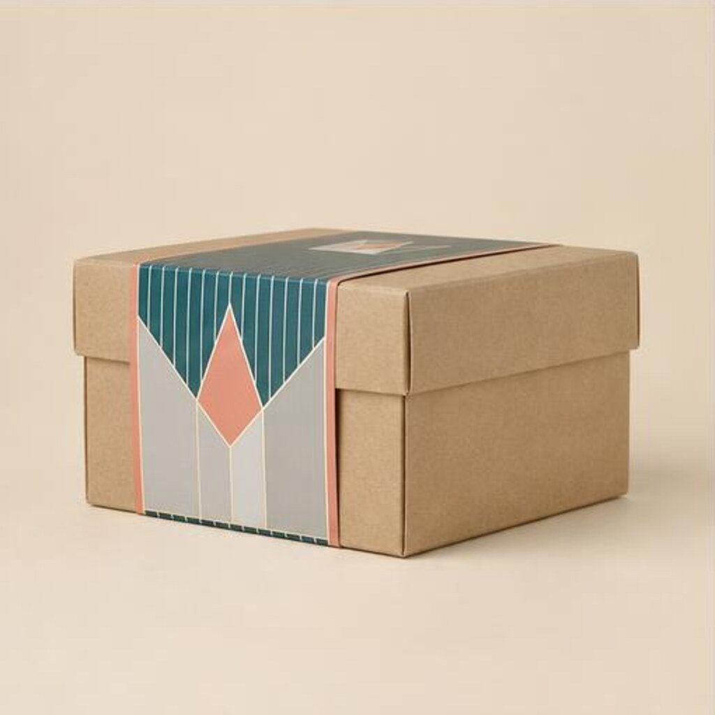 Kraft Gift Box with Lid
