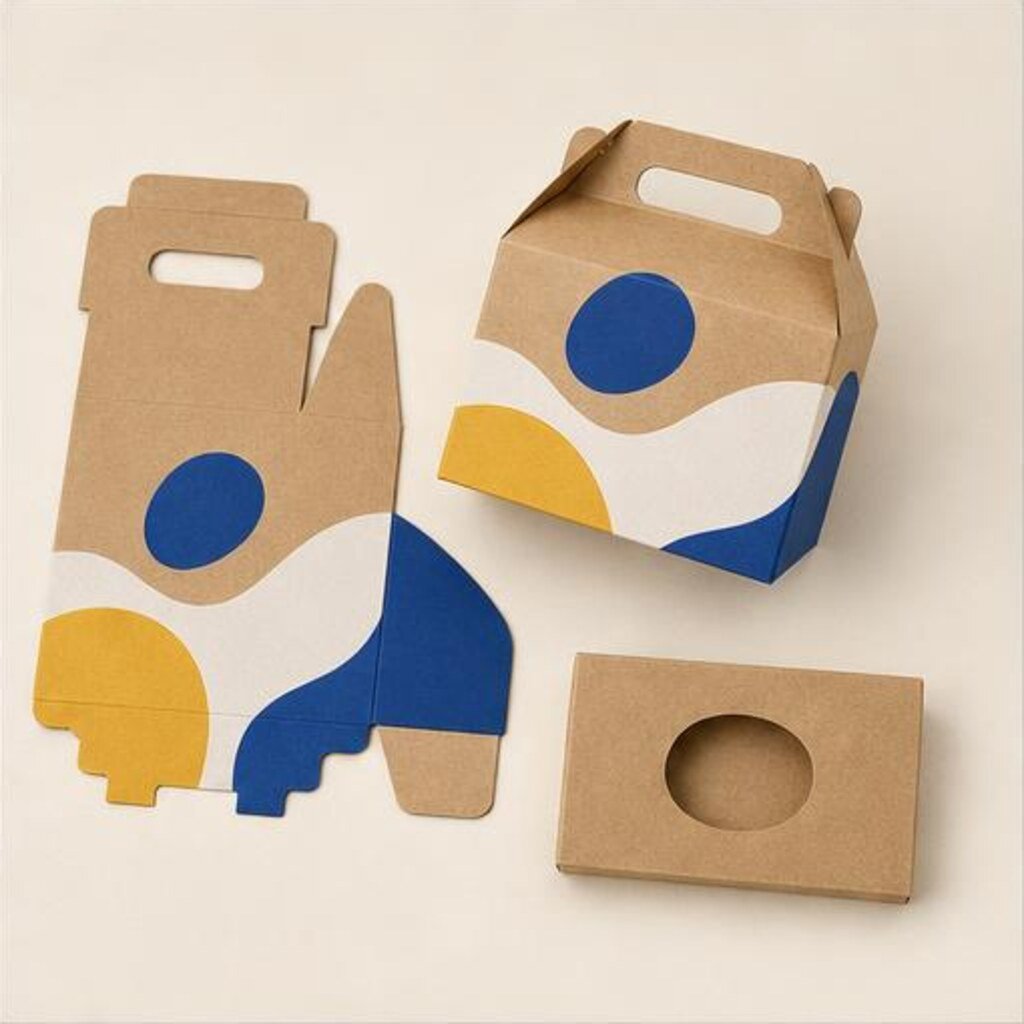 Kraft Handle Boxes