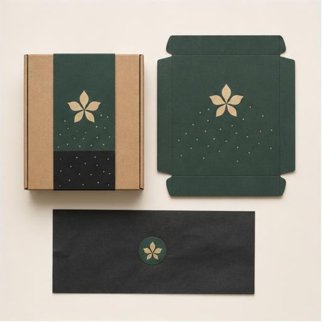 Kraft Logo Shipping Boxes