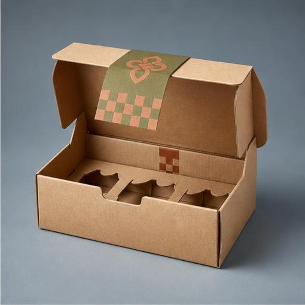 Kraft Window Packaging Boxes