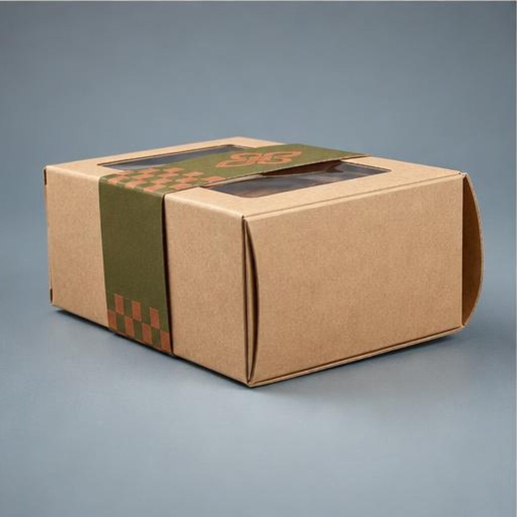 Kraft Window Packaging Boxes