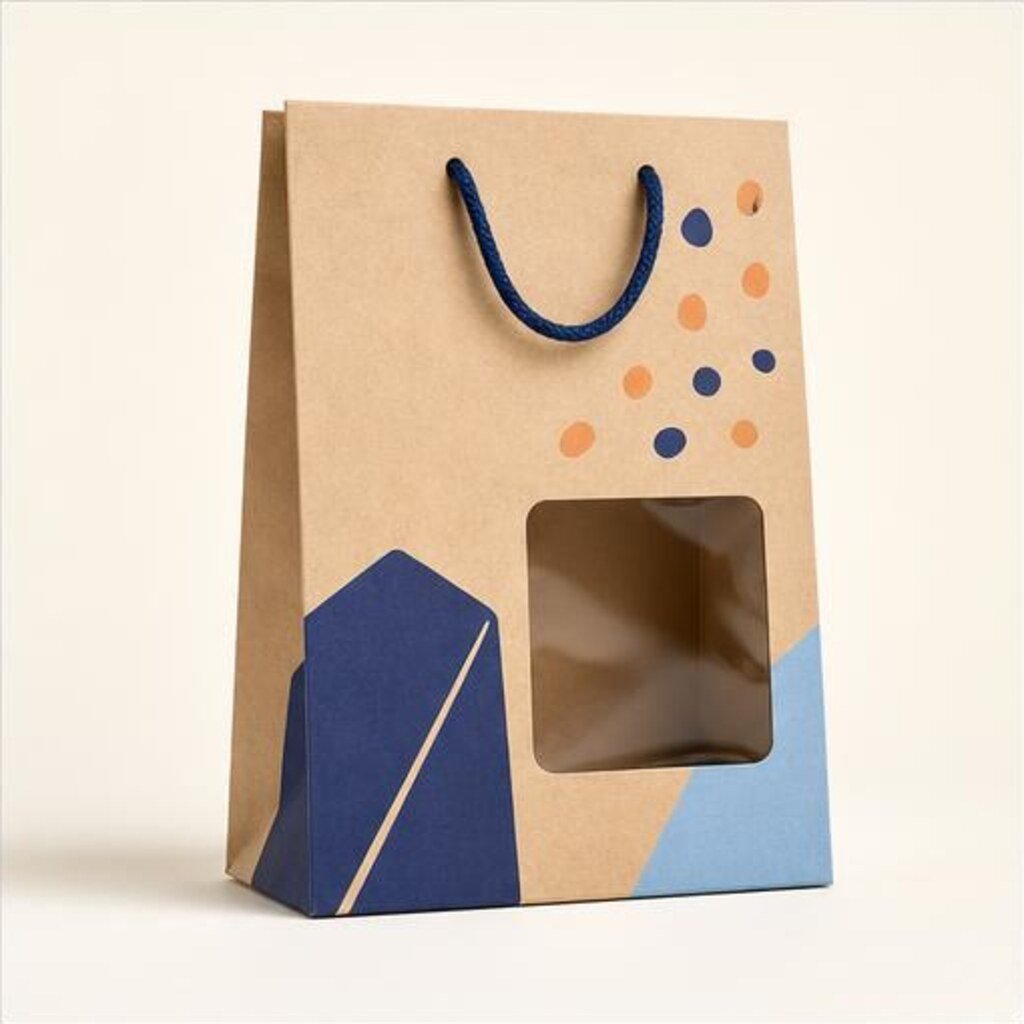 Kraft Window Paper Bags