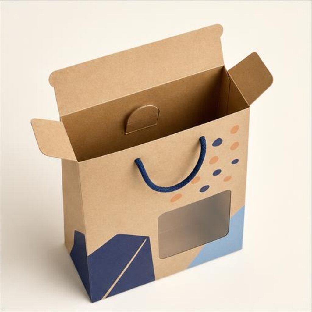 Kraft Window Paper Bags