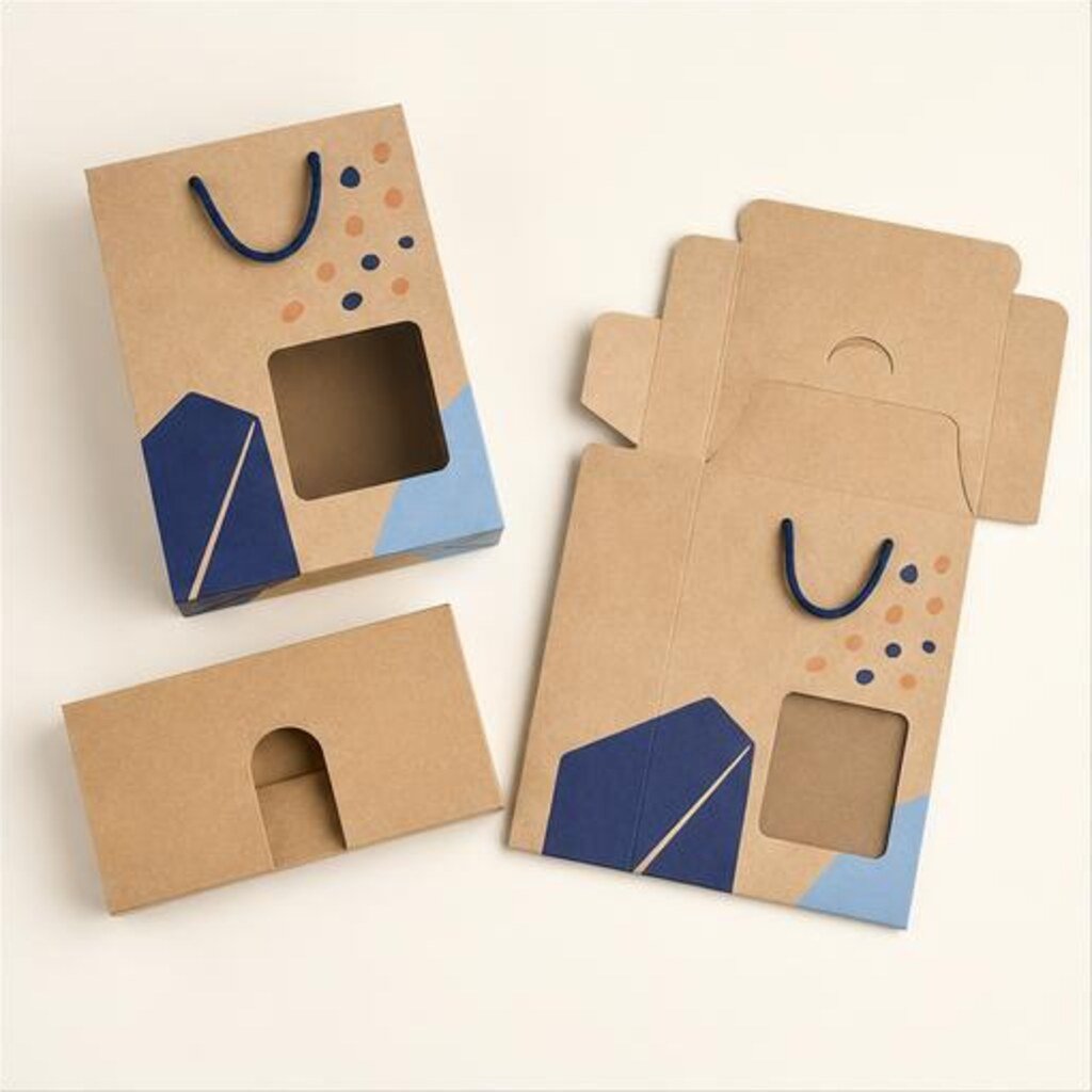 Kraft Window Paper Bags