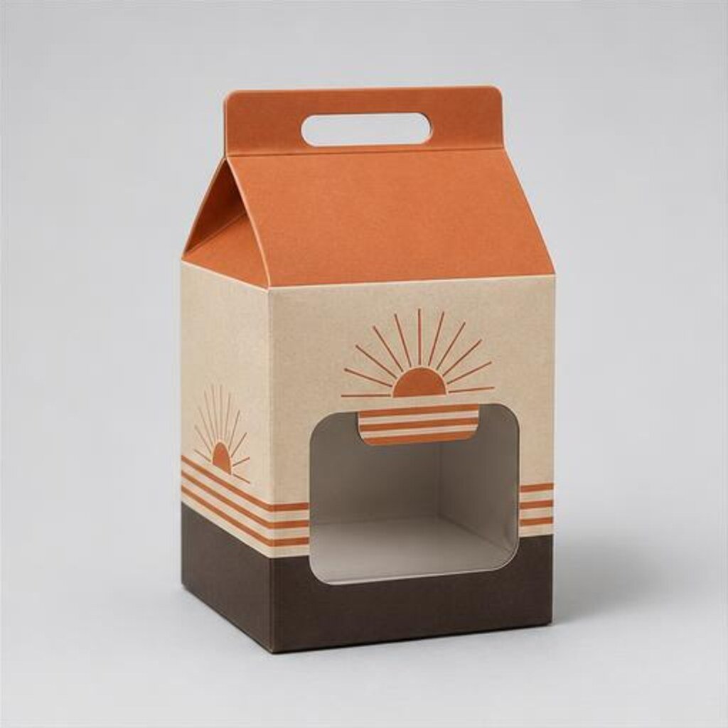 Milk Carton Shaped Gift Boxes