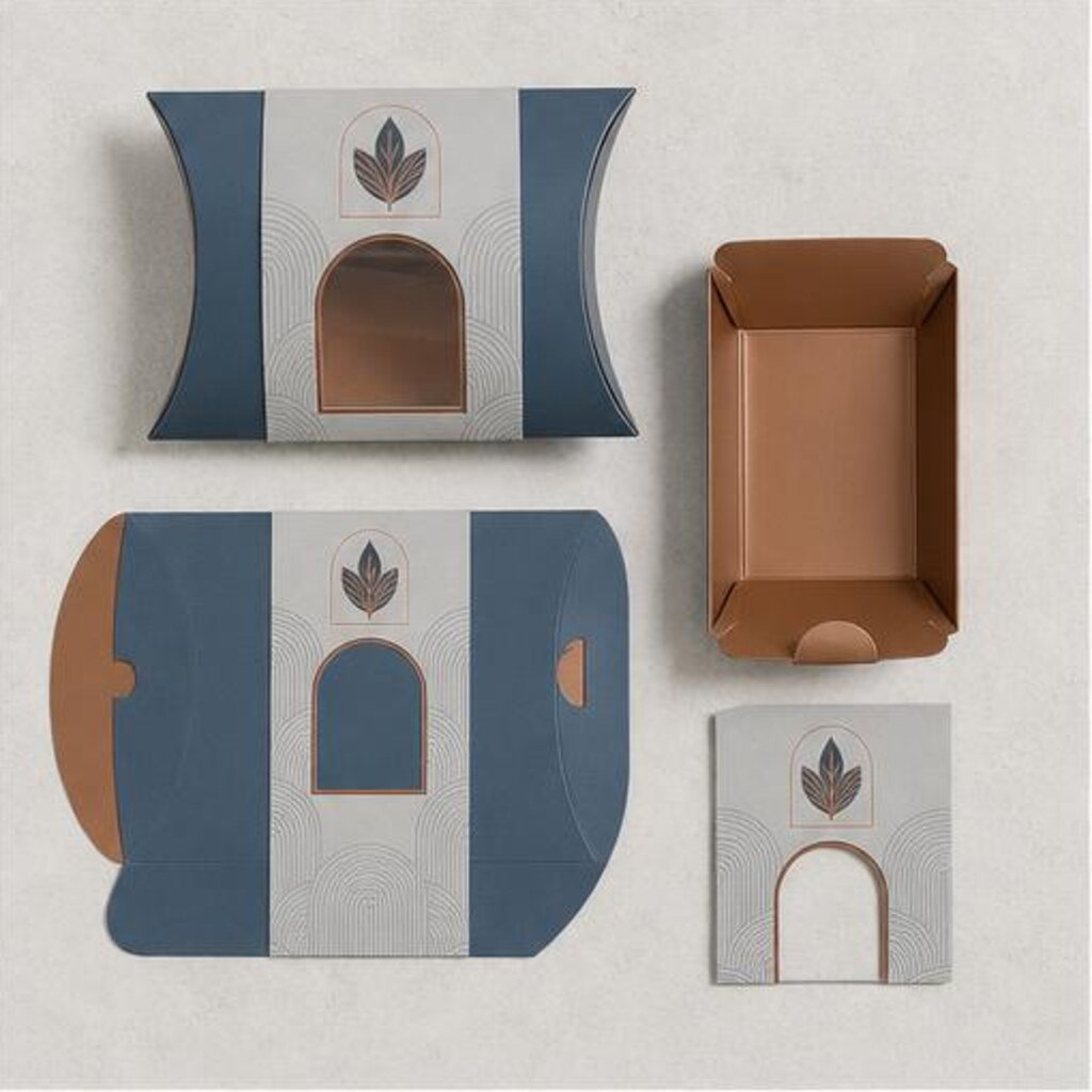 Pillow Boxes with Window