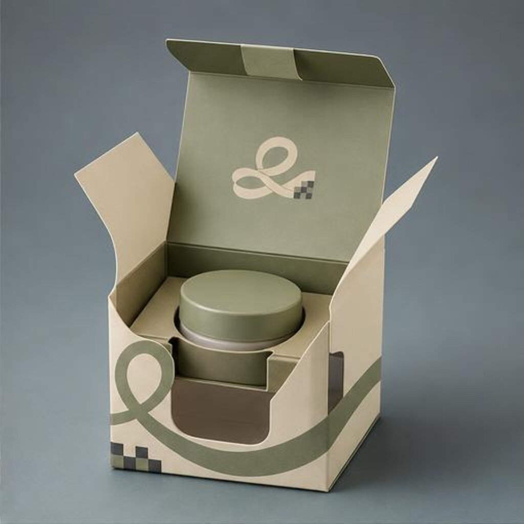 Printed Cream Packaging Boxes