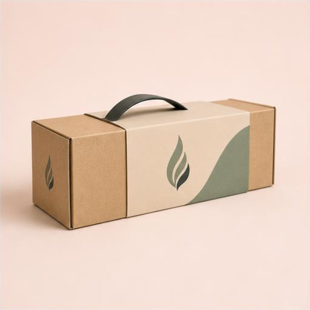 Printed Kraft Apparel Packaging Boxes