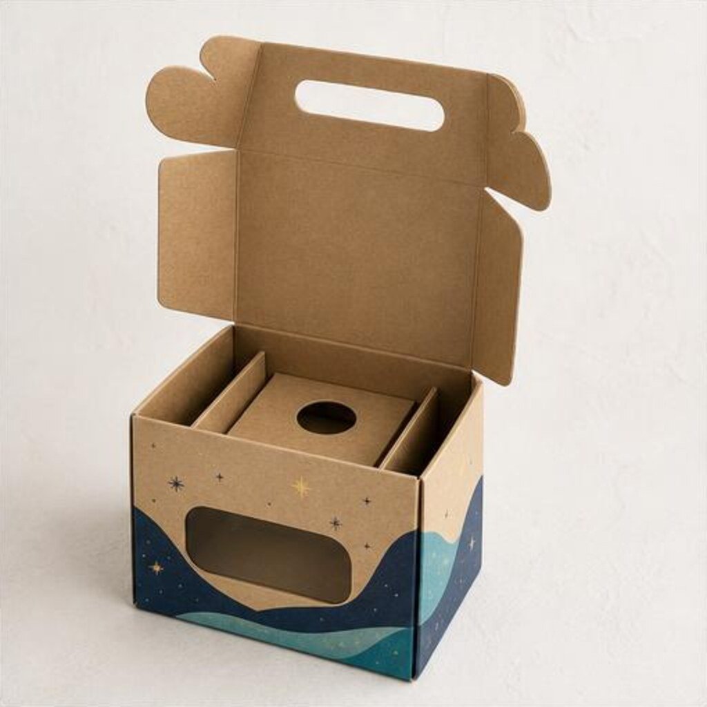 Custom Printed Kraft Display Boxes