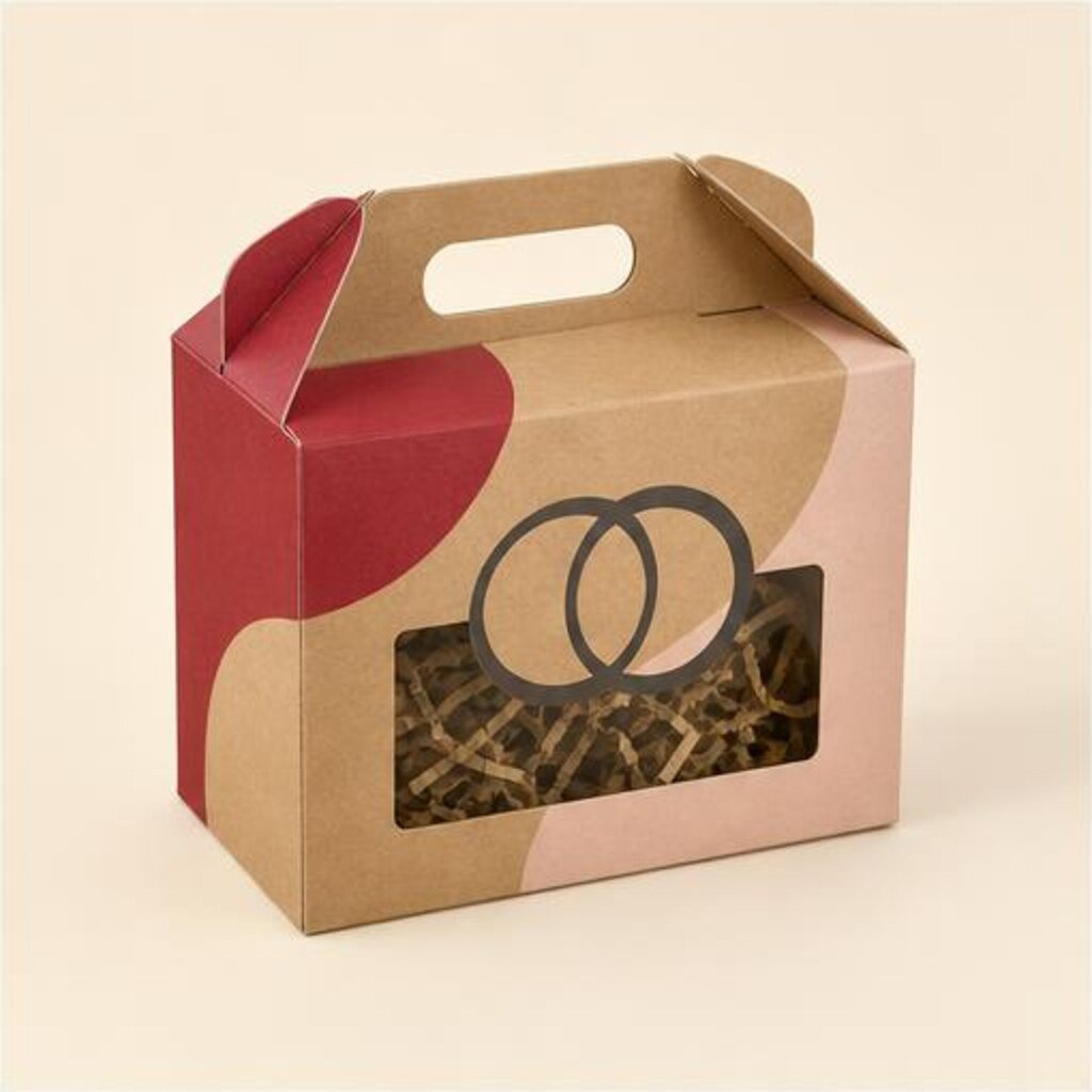 Printed Kraft Gift Boxes