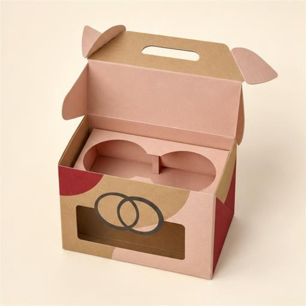 Printed Kraft Gift Boxes