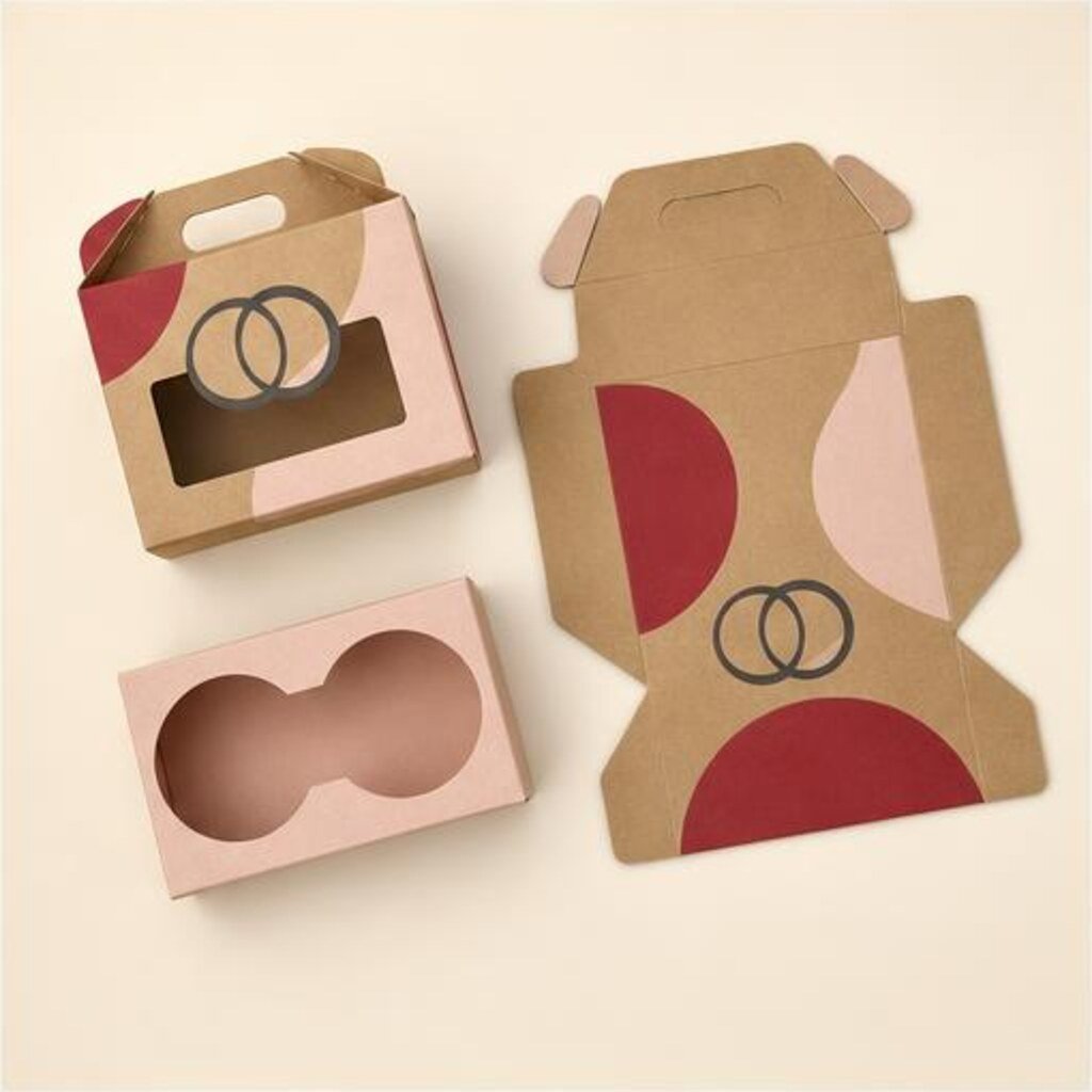 Printed Kraft Gift Boxes
