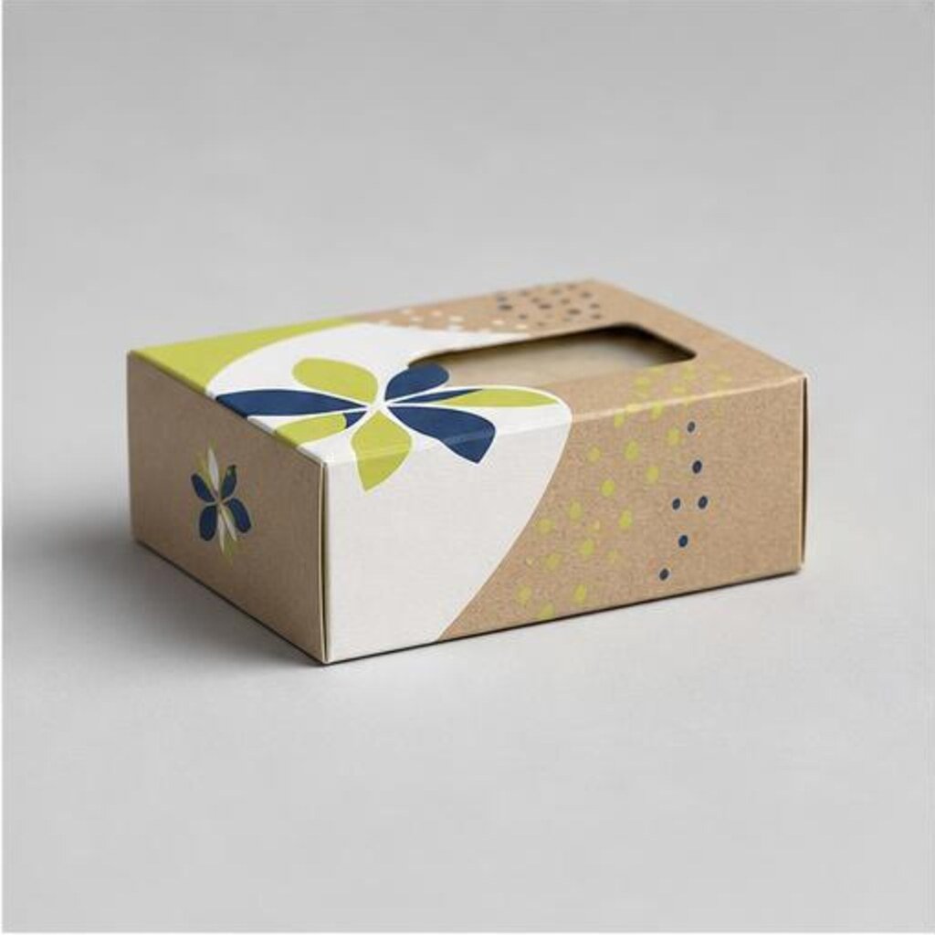 Printed Kraft Soap Packaging Boxes