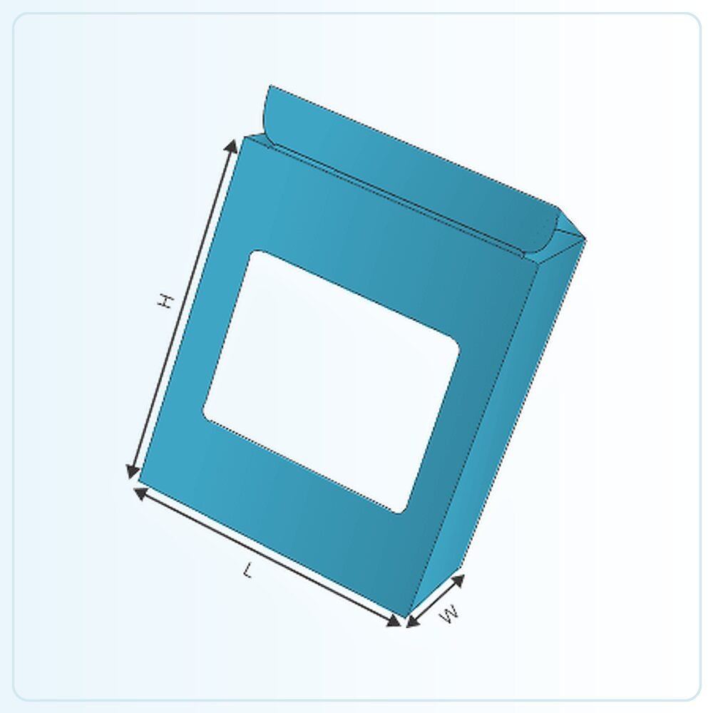 Reverse Tuck Boxes With Window
