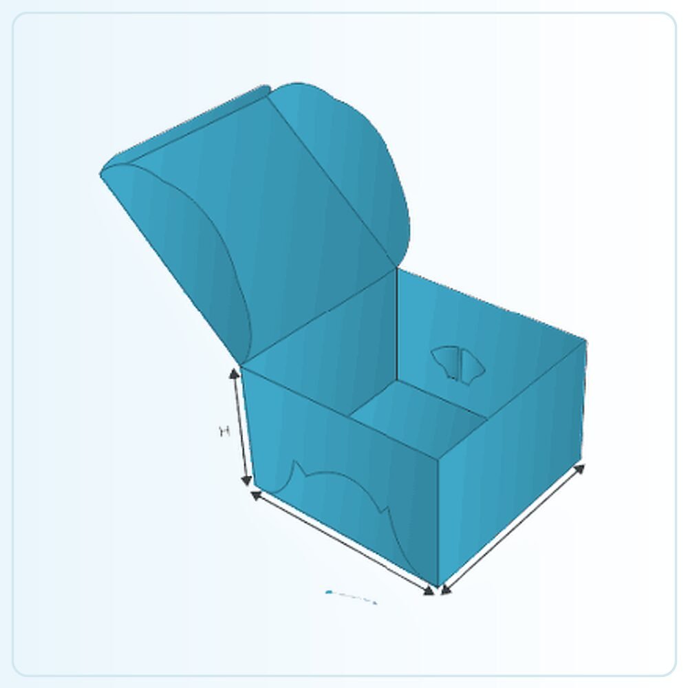 Self-Lock Cake Packaging Boxes
