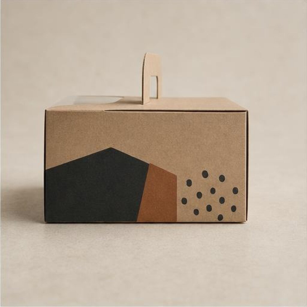 Simple Cupcake Box with Lid