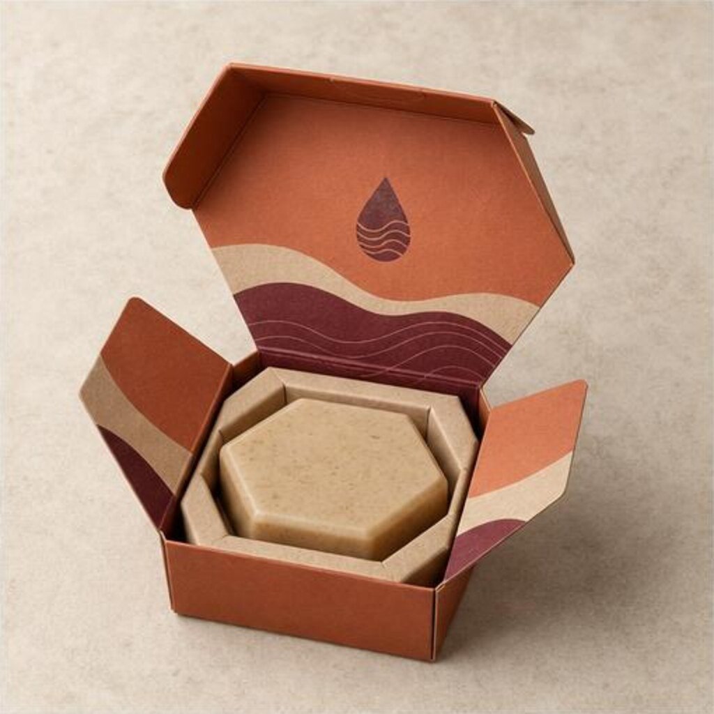 Soap Hexagon Packaging Boxes