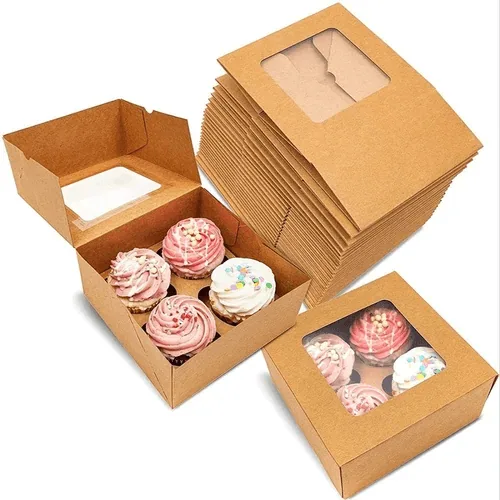 Box for 4 Cupcakes